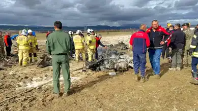Helikopter Kazası: 6 Asker Şehit Oldu