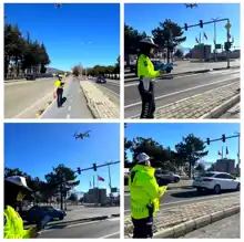 Isparta'da Dronlarla Trafik Denetimi: 13 Ceza