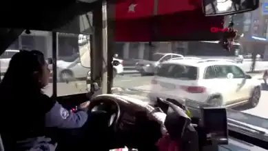 Isparta'nın İlk Kadın Otobüs Şoförü: Pınar Koçaktok