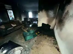 Isparta'da Prizden Çıkan Yangın Daireyi Yaktı