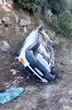 Isparta'da Takla Atan Otomobilde 2 Yaralı