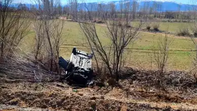 Isparta'da Trafik Kazası: Sürücü Yaralı