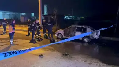 Isparta'da Yanarak Ölen Sürücü