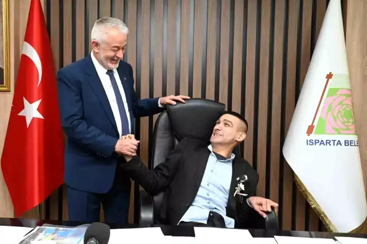Genç Engellinin Başkanlık Hayali Gerçek Oldu