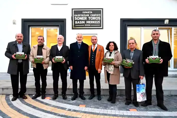 Isparta'da Gazeteciler Günü Kutlaması